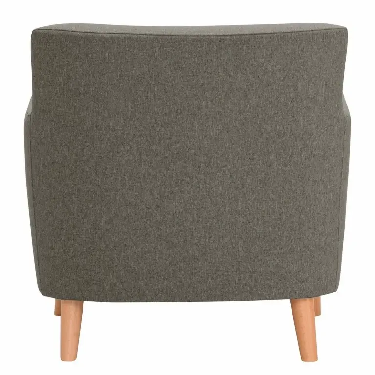 Loftscape Norrwood Fauteuil Bette II – Tissu – Gris Foncé