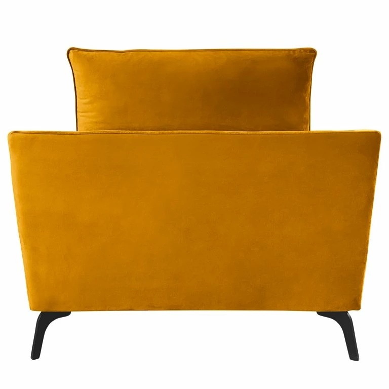 Loftscape Norrwood Fauteuil Gobabis – Velours Ravi: Jaune Moutarde