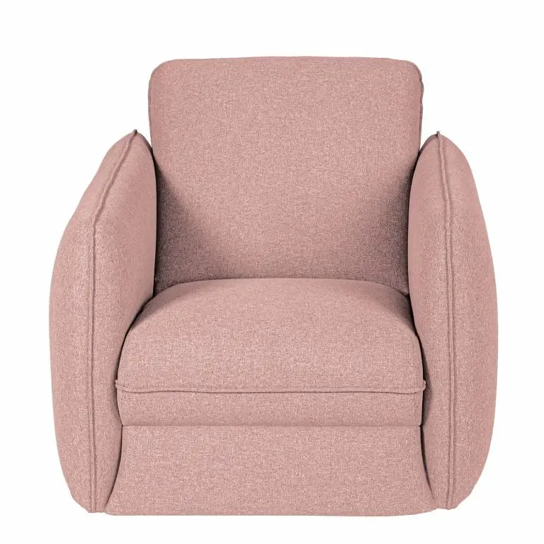 Loftscape Norrwood Fauteuil Kayla I – Velours – Tissu Voer: Rosé