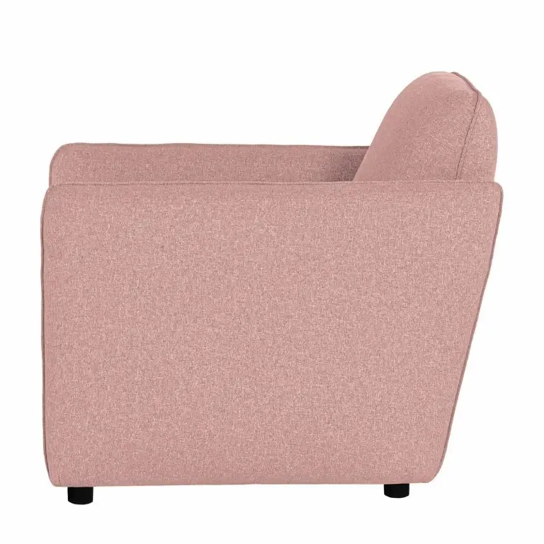 Loftscape Norrwood Fauteuil Kayla I – Velours – Tissu Voer: Rosé