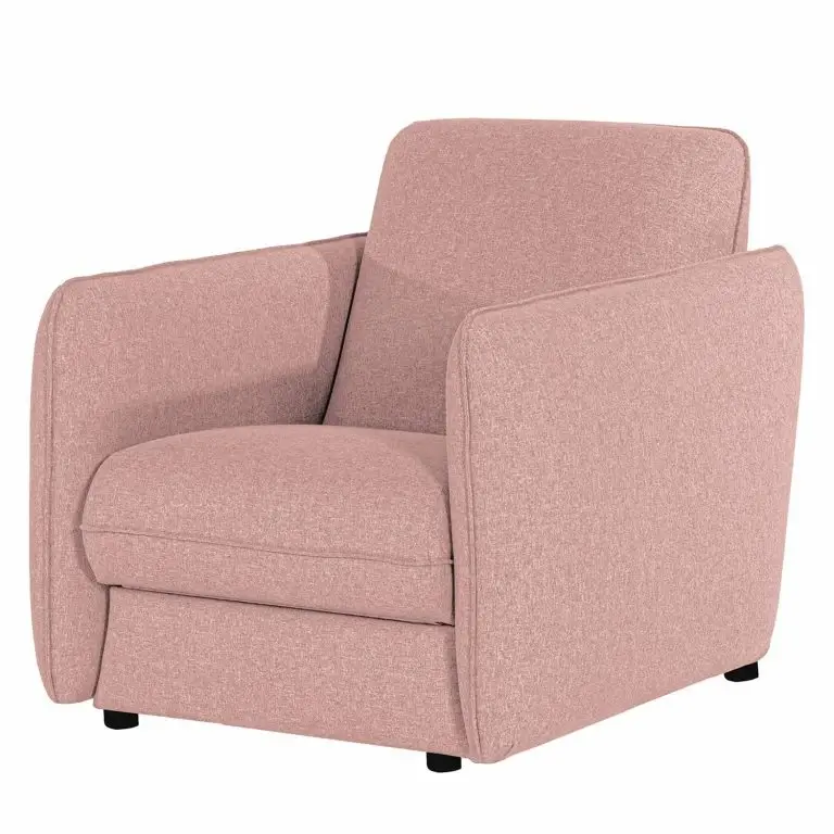 loftscape Norrwood Fauteuil Kayla I – Velours – Tissu Voer: Rosé