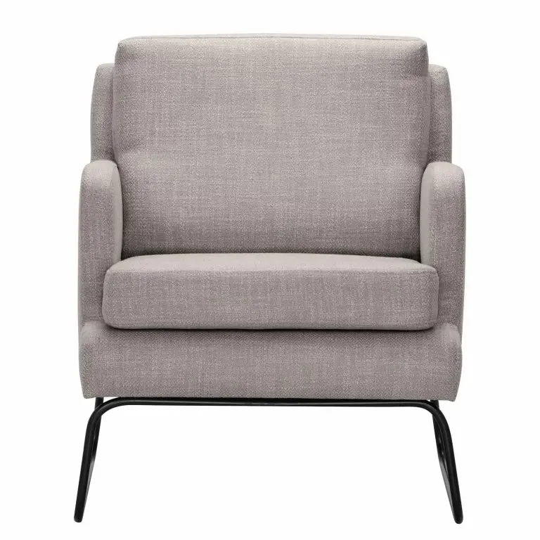 Loftscape Norrwood Fauteuil Kopu I – Tissu – Tissu Noela: Gris Clair
