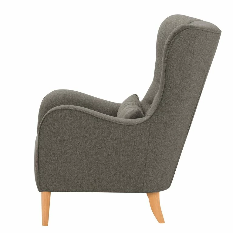 Loftscape Norrwood Fauteuil Leke I – Tissu – Tissu Voer: Gris Foncé