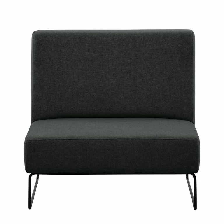 Loftscape Norrwood Fauteuil Litti I – Tissu – Tissu Nere: Noir