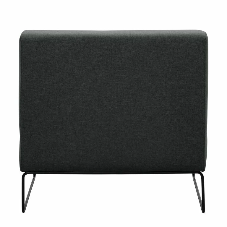 Loftscape Norrwood Fauteuil Litti I – Tissu – Tissu Nere: Noir