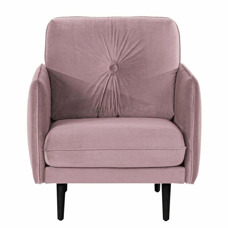 Loftscape Norrwood Fauteuil Pigna I – Velours Ravi: Mauve