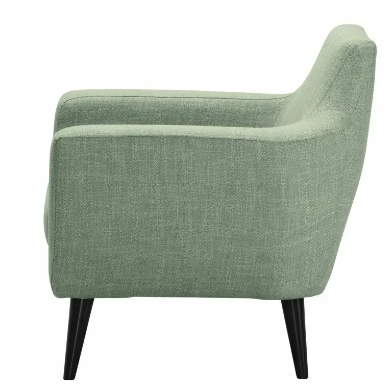Loftscape Norrwood Fauteuil Torva I – Tissu – Tissu Noela: Gris Menthe
