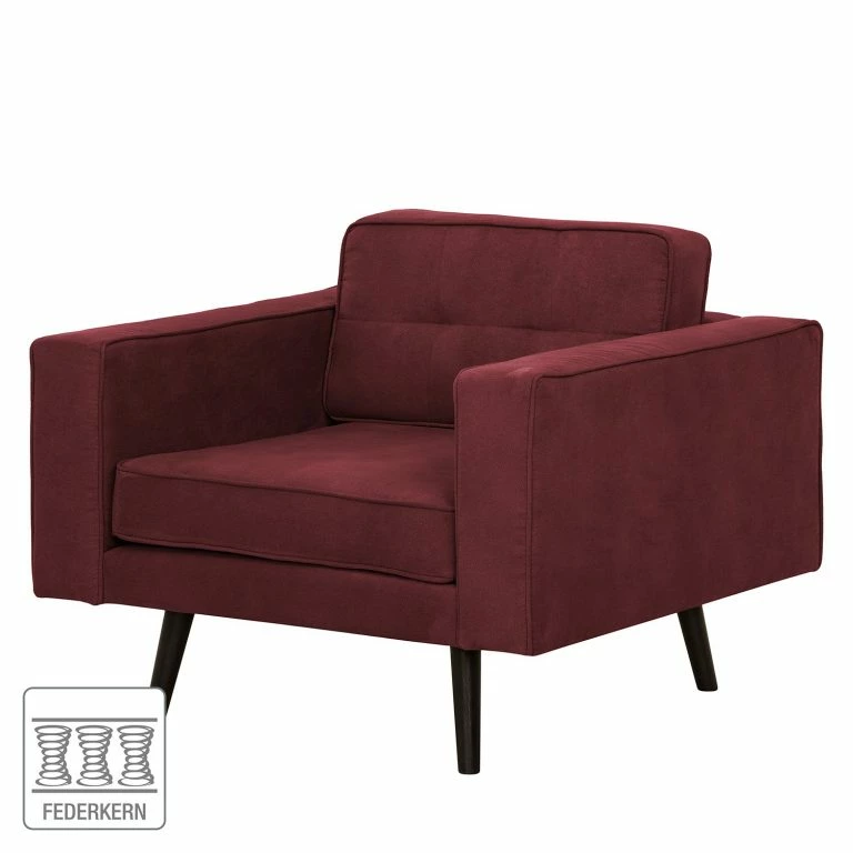 Loftscape Norrwood Fauteuil Vagnas I – Microfibre Yona: Bordeaux