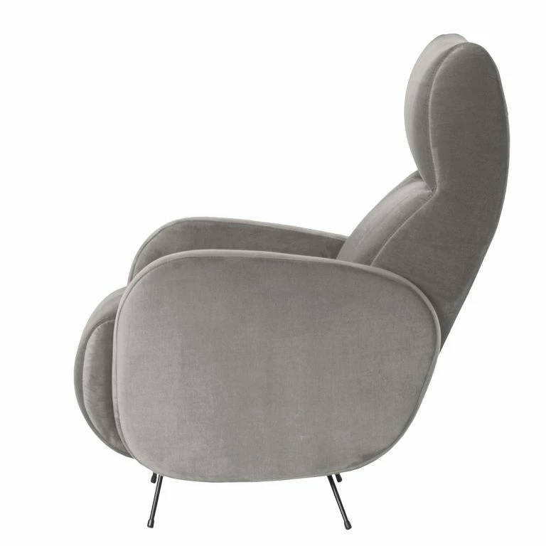 Loftscape Norrwood Fauteuil Vains I – Velours – Velours Ravi: Taupe