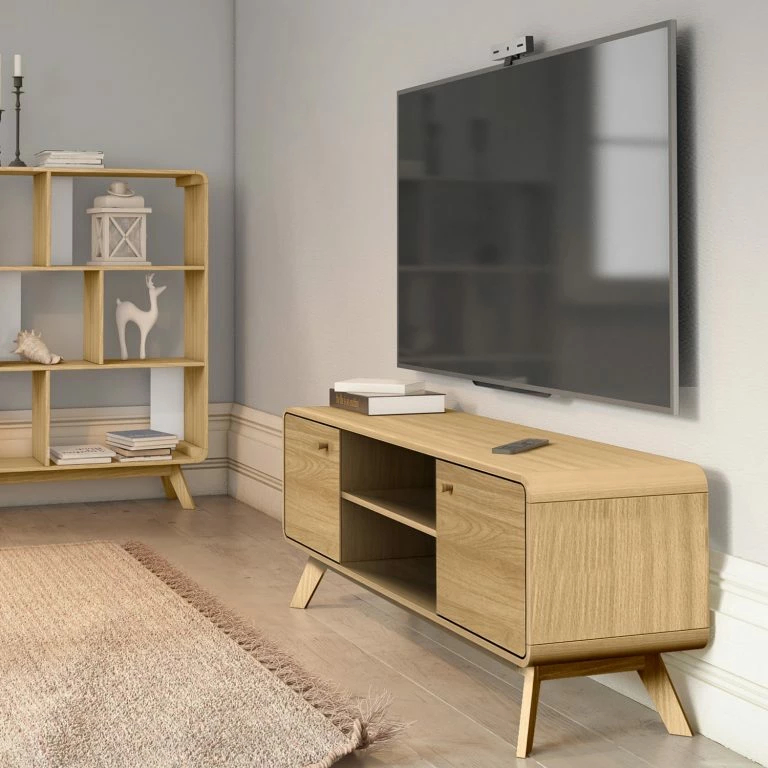 Loftscape Norrwood Meuble TV Chelan – Imitation Chêne