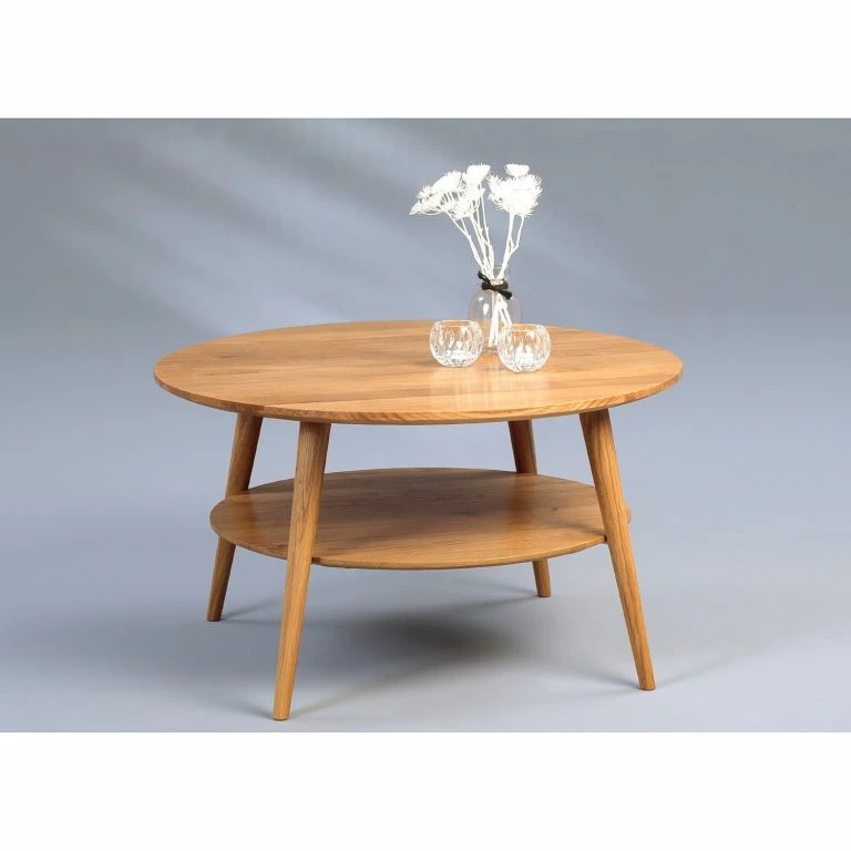 Loftscape Norrwood Table Basse Okemos – Chêne Sauvage Massif