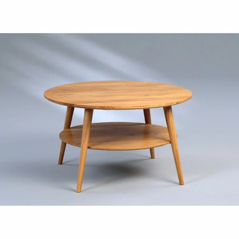 Loftscape Norrwood Table Basse Okemos – Chêne Sauvage Massif