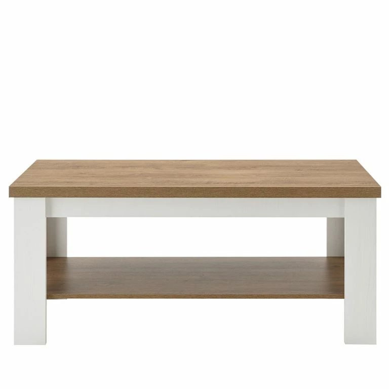 Loftscape Norrwood Table Basse Proville II – Imitation Chêne Blanc / Imitation Chêne