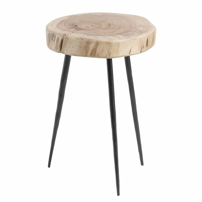 loftscape Norrwood Table d’appoint Kisa I – Acacia massif / Fer