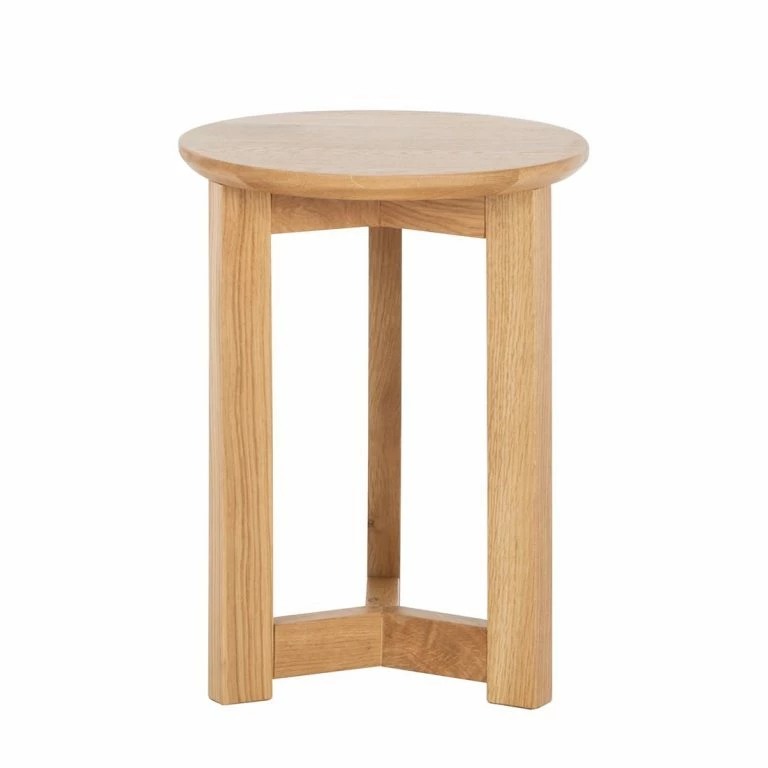 Loftscape Norrwood Tables Gigognes Past (lot De 3) – Chêne Massif