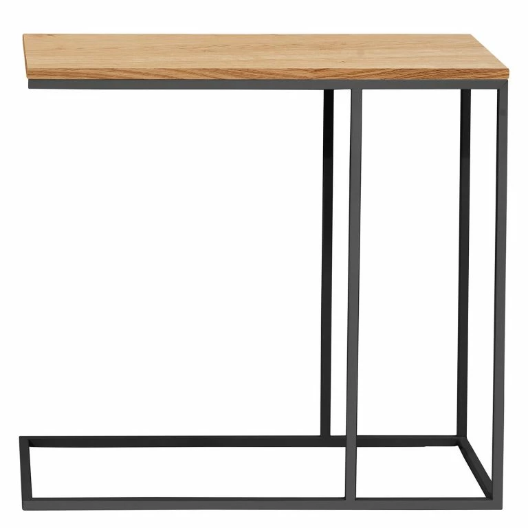 Loftscape Now By Hülsta Bout De Canapé Hülsta Now VI – Chêne Naturel / Gris