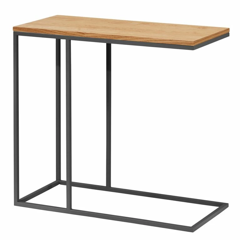 loftscape Now by hülsta Bout de canapé hülsta now VI – Chêne naturel / Gris