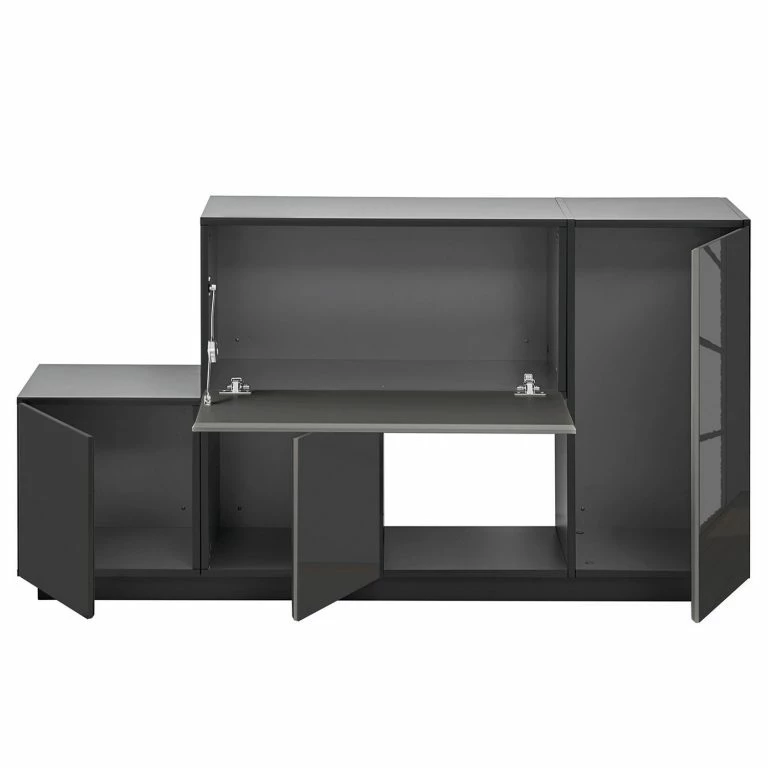 Loftscape Now By Hülsta Buffet Now To Go Colour I – Gris Diamant Brillant / Gris Diamant
