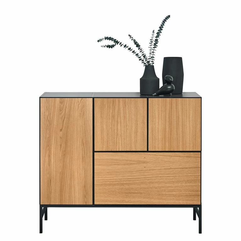 Loftscape Now By Hülsta Buffet Now To Go Colour II – Chêne Naturel / Gris Diamant