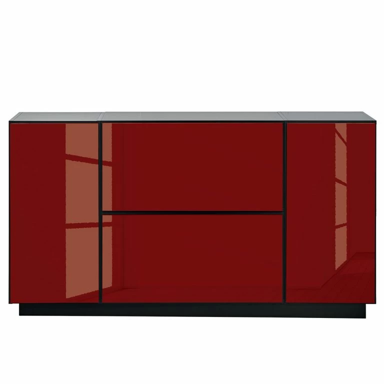 Loftscape Now By Hülsta Buffet Now To Go Colour III – Rubin Brillant / Gris Diamant