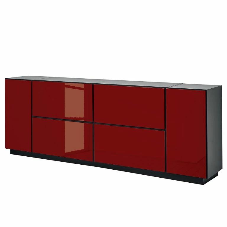 loftscape Now by hülsta Buffet now to go colour V – Rubin brillant / Gris diamant