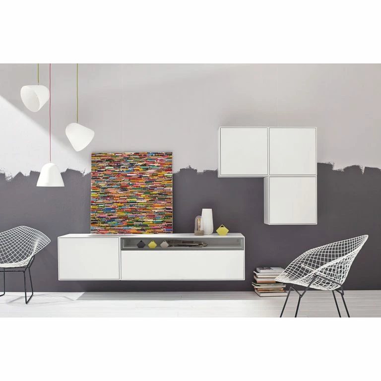 Loftscape Now By Hülsta Module Pour Enfilade Hülsta Now Easy – Laqué Blanc Pur