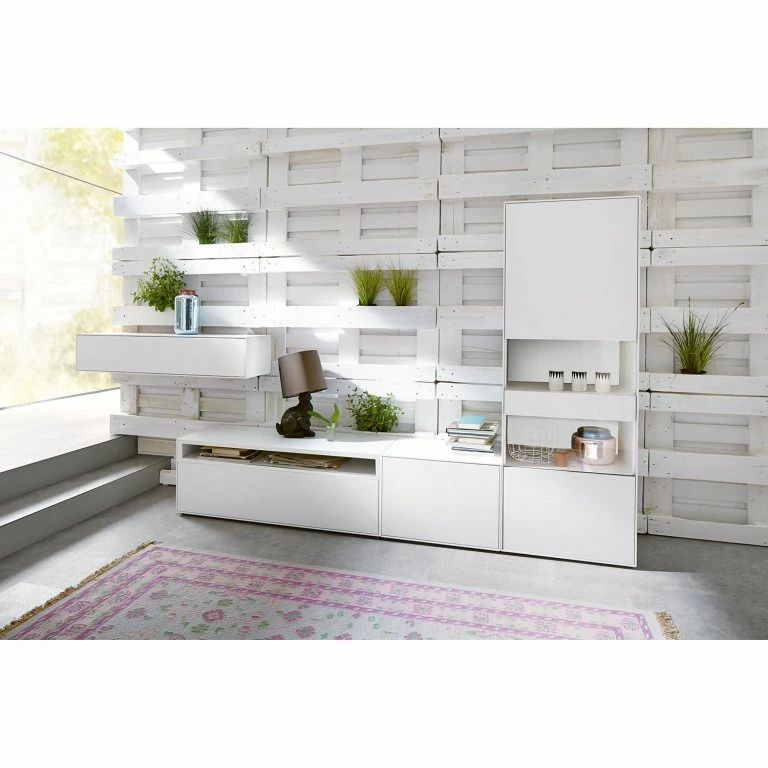 Loftscape Now By Hülsta Module Pour Enfilade Hülsta Now Easy – Laqué Blanc Pur