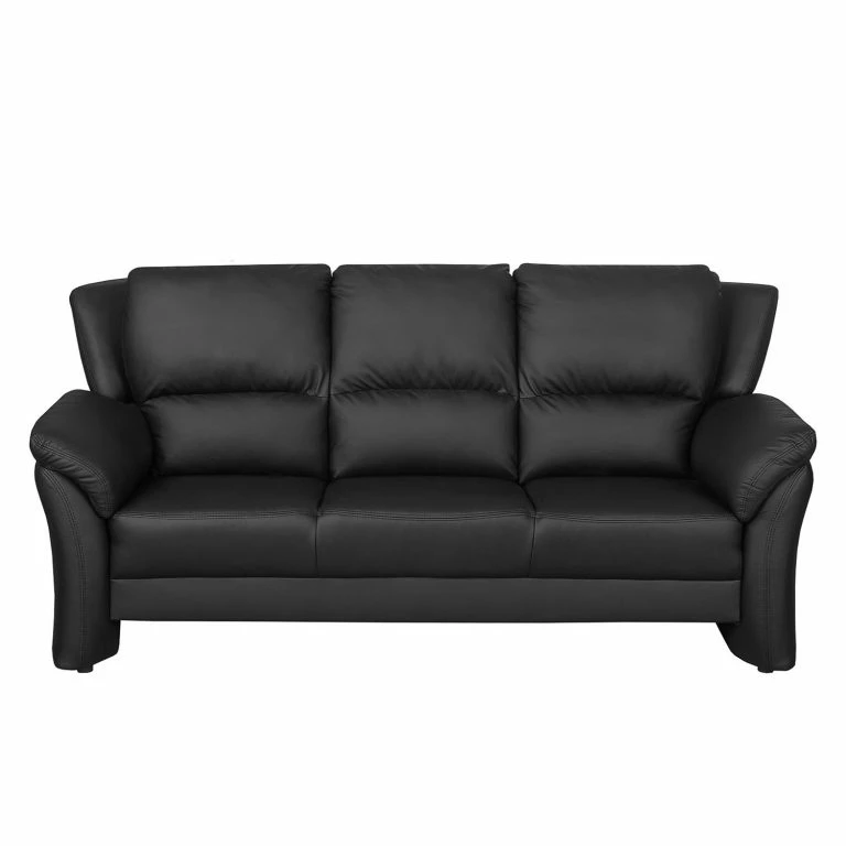 Loftscape Nuovoform Canapé Windom Imitation Cuir (3 Places) – Noir