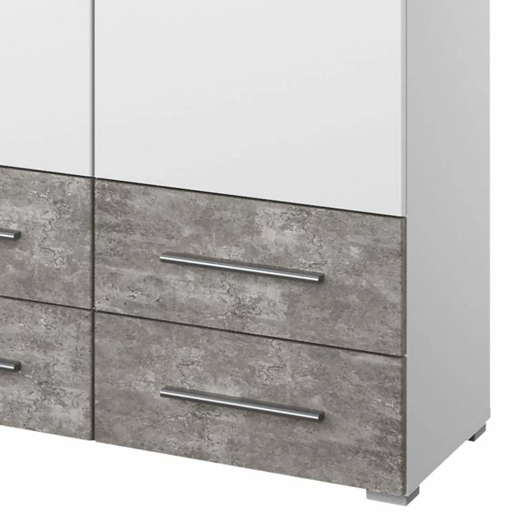 Loftscape Rauch Blue Commode Siegen III- Blanc Alpin / Gris M