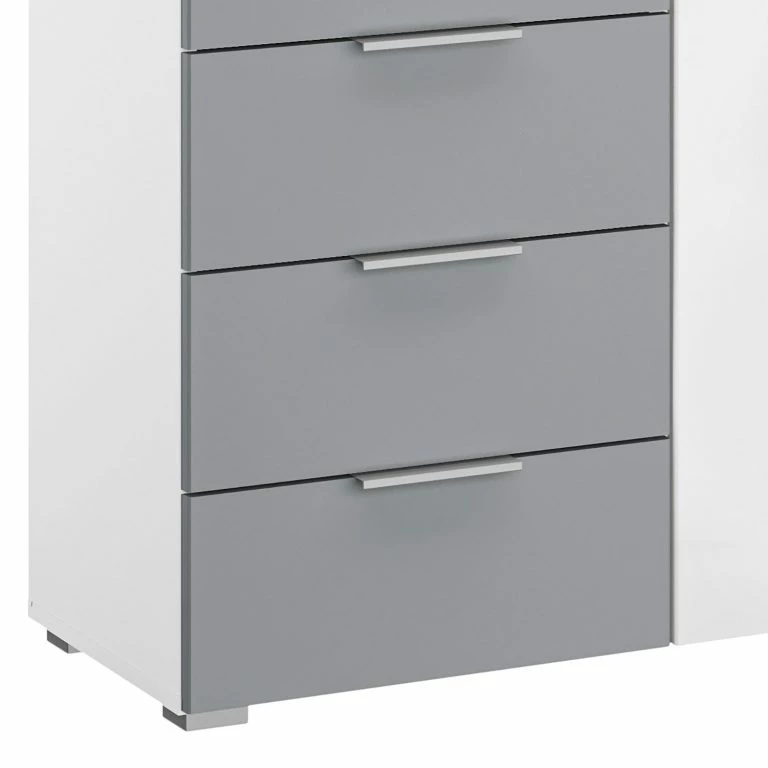 Loftscape Rauch Orange Commode Bellezza II – Blanc Alpin / Gris