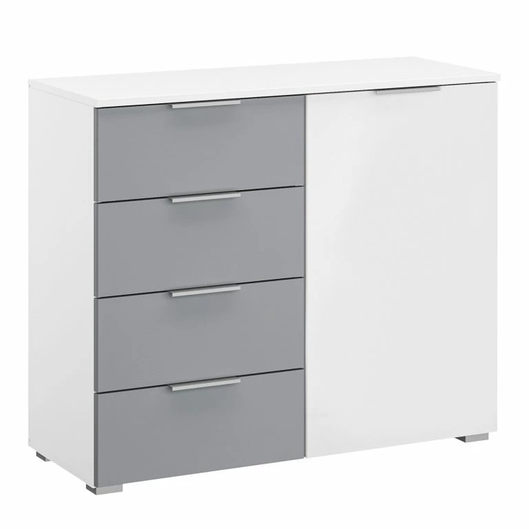 loftscape Rauch Orange Commode Bellezza II – Blanc alpin / Gris