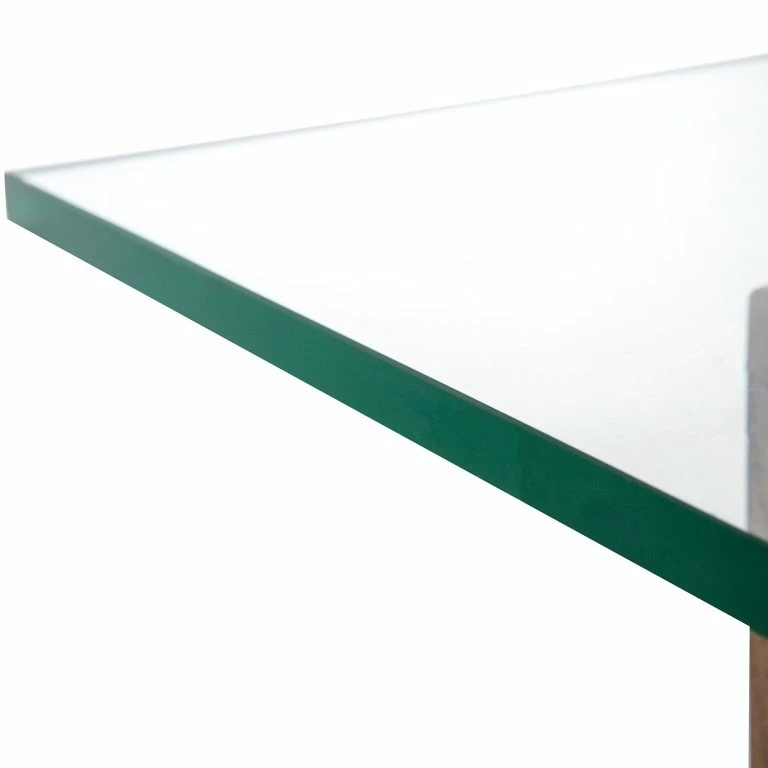 Loftscape Red Living Bout De Canapé Bayamon – Verre / Chêne Massif – Chêne – Hauteur : 100 Cm