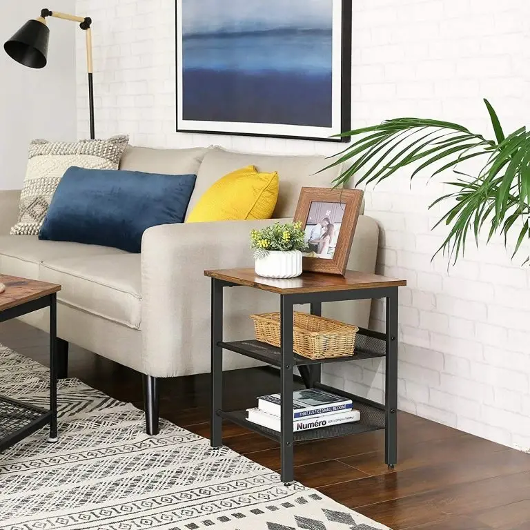 Loftscape Red Living Bout De Canapé Bettyhill II – Marron