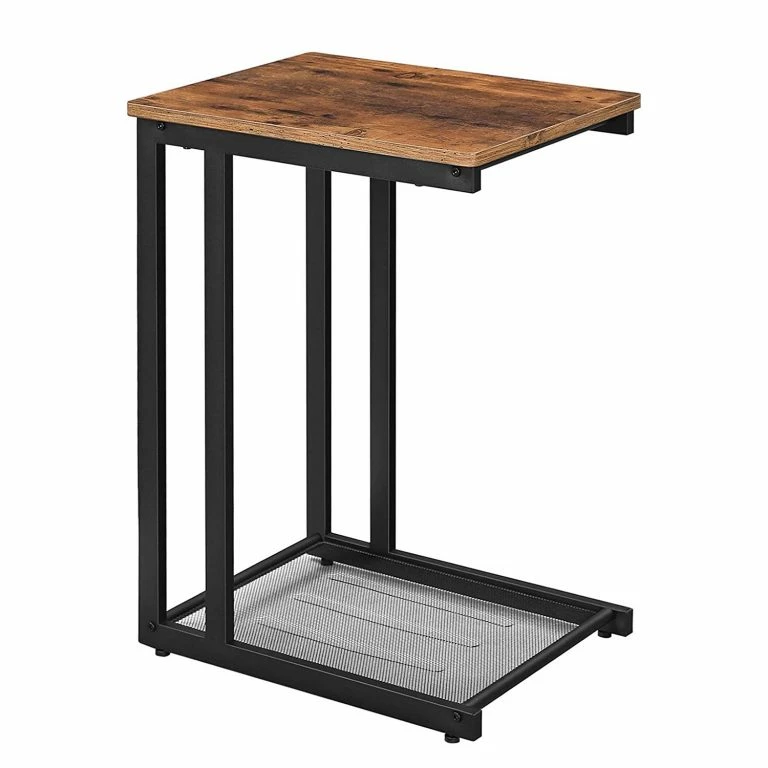 loftscape Red Living Bout de canapé Bettyhill – Marron / Noir