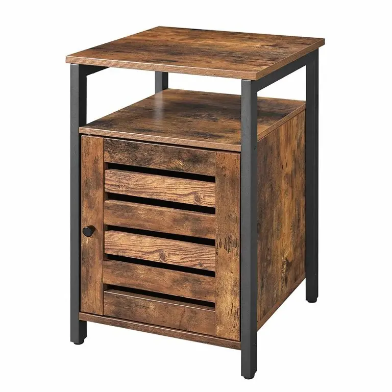 loftscape Red Living Bout de canapé Condover II – Marron / Noir