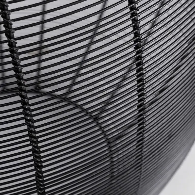 Loftscape Red Living Bout De Canapé Contulmo – Métal – Noir