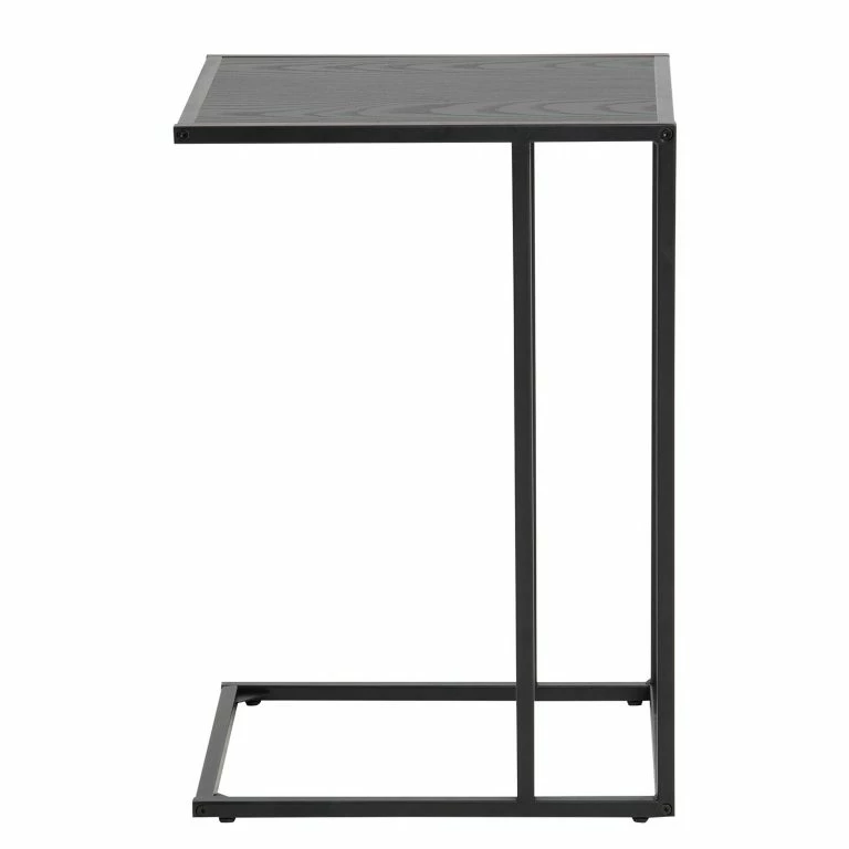Loftscape Red Living Bout De Canapé Coogee I – Imitation Chêne Marron-noir