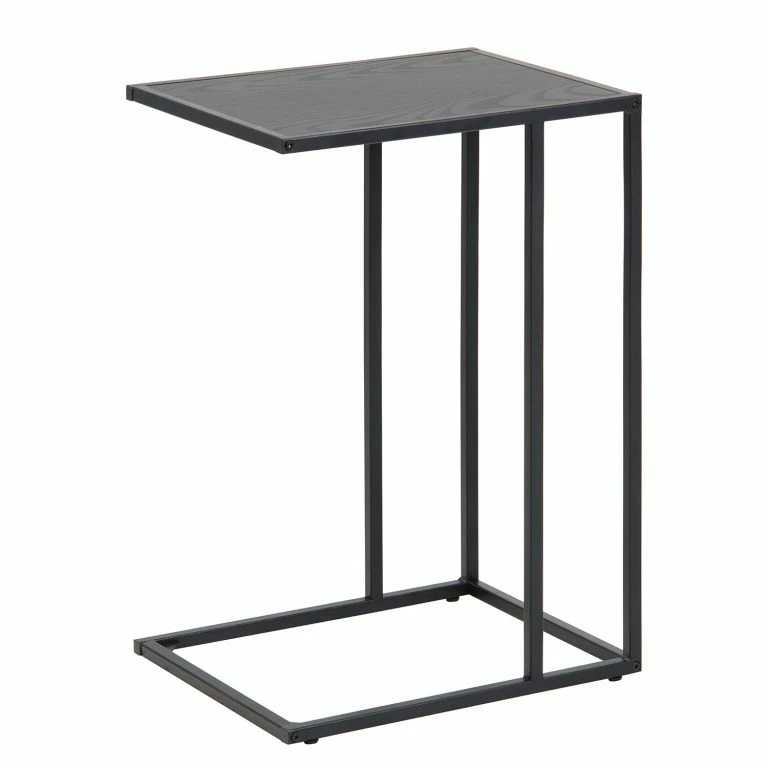 loftscape Red Living Bout de canapé Coogee I – Imitation chêne marron-noir