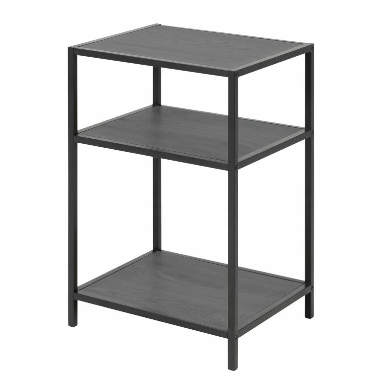 loftscape Red Living Bout de canapé Coogee II – Imitation chêne marron-noir