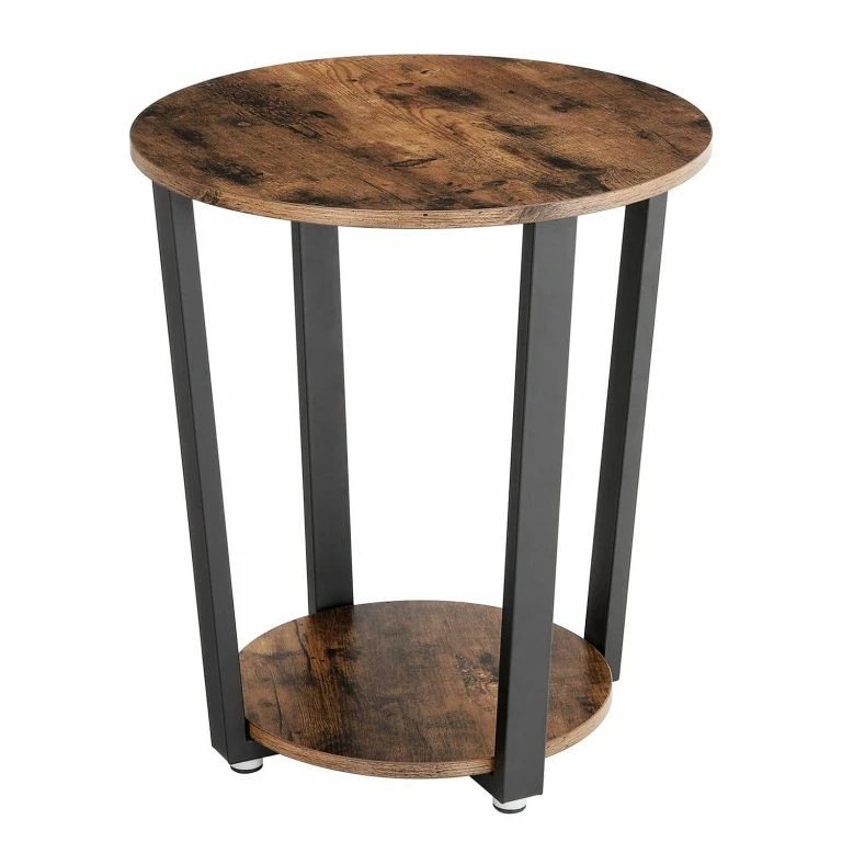 loftscape Red Living Bout de canapé Hexton – Marron / Noir