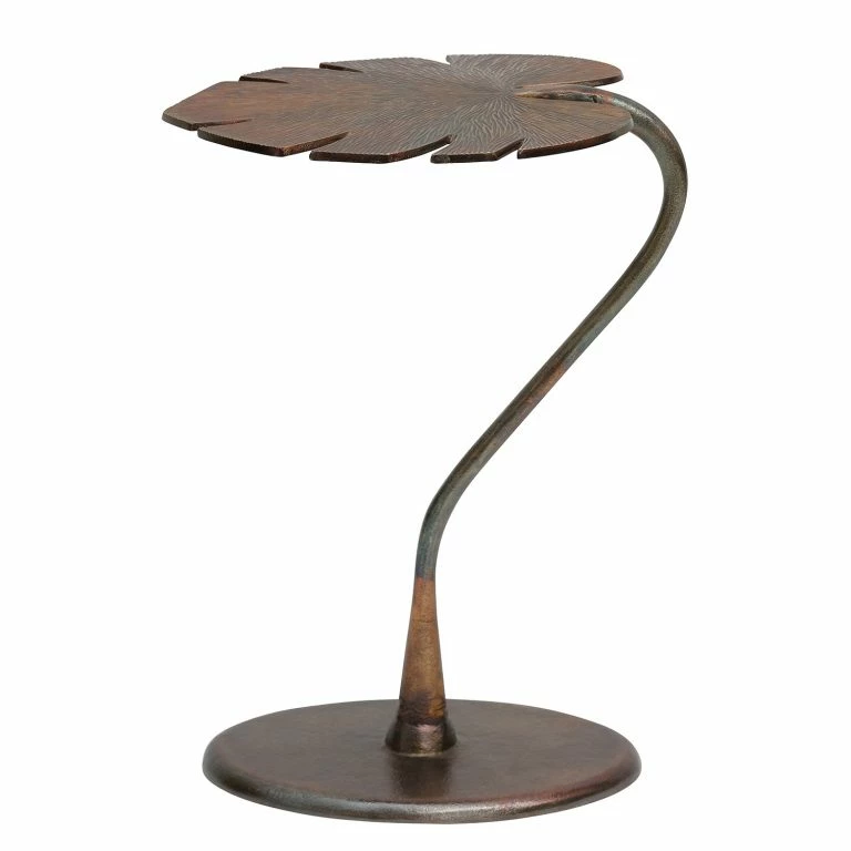 Loftscape Red Living Bout De Canapé Jixi – Métal – Bronze Vieilli