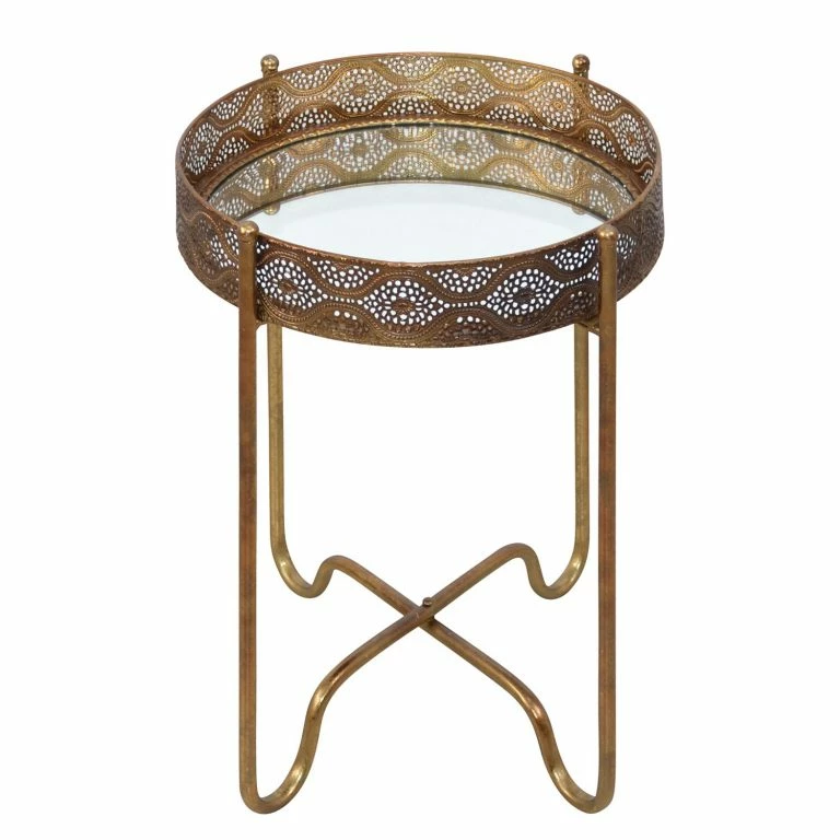 Loftscape Red Living Bout De Canapé Kalubbe II – Doré