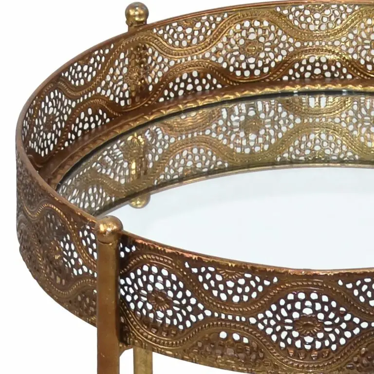 Loftscape Red Living Bout De Canapé Kalubbe II – Doré