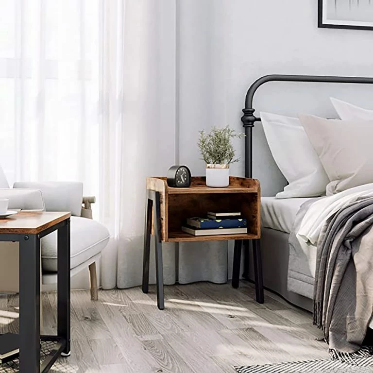 Loftscape Red Living Bout De Canapé Leesville III – Marron / Noir