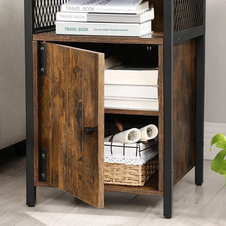 Loftscape Red Living Bout De Canapé Morristown – Marron / Noir