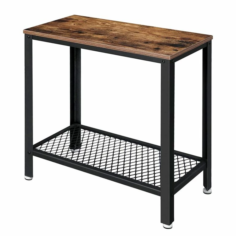 loftscape Red Living Bout de canapé Morristown V – Marron / Noir