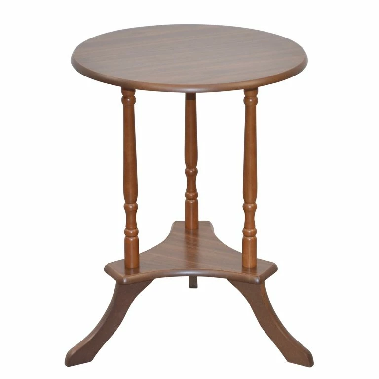 loftscape Red Living Bout de canapé Nariz – Imitation noyer