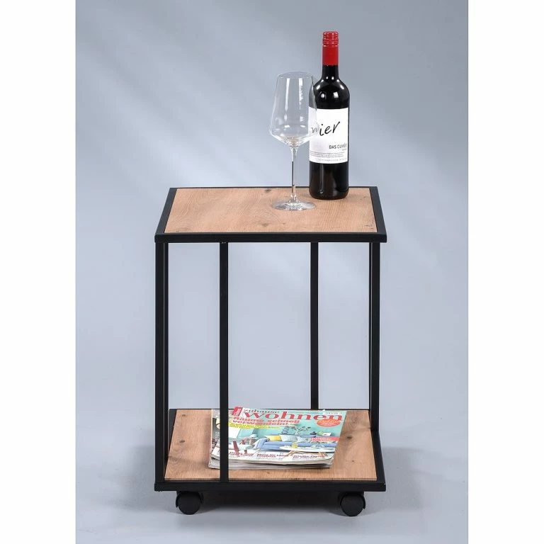 Loftscape Red Living Bout De Canapé Parap – Marron / Noir