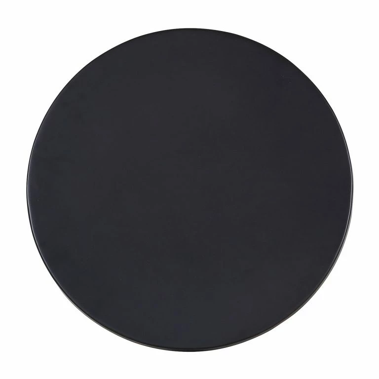 Loftscape Red Living Bout De Canapé Payzac V – Métal – Noir / Doré