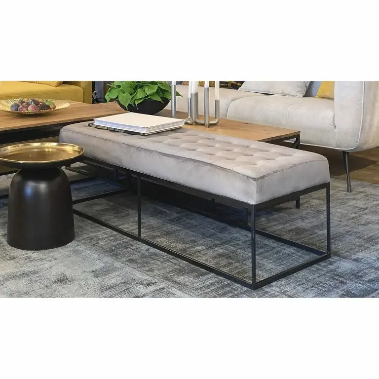 Loftscape Red Living Bout De Canapé Payzac VII – Métal – Noir